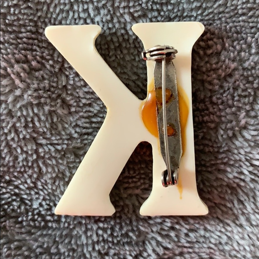 “K” Letter Pin - Picture 2 of 3